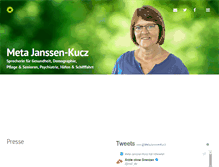 Tablet Screenshot of janssen-kucz.de